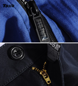 拓吉?jiǎng)P工作服拉鏈